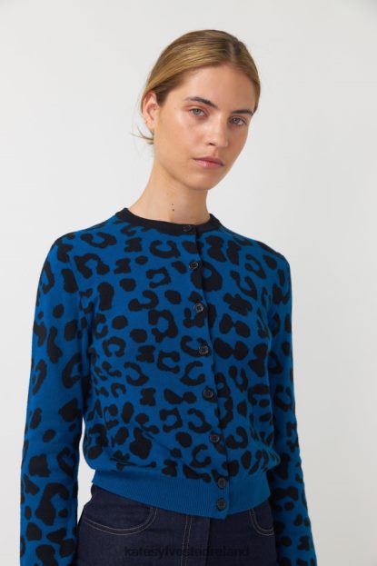 Clothing Marine Kate Sylvester Women Leopard cardigan J4V2R188