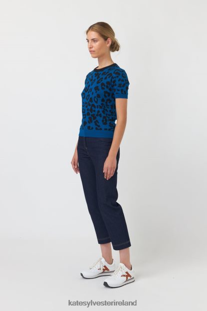 Clothing Marine Kate Sylvester Women Leopard top J4V2R189