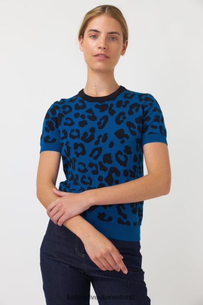 Clothing Marine Kate Sylvester Women Leopard top J4V2R189