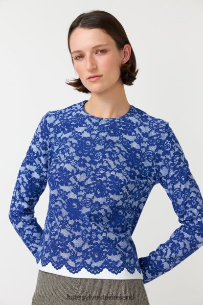 Clothing Navy Kate Sylvester Women Tina top J4V2R167