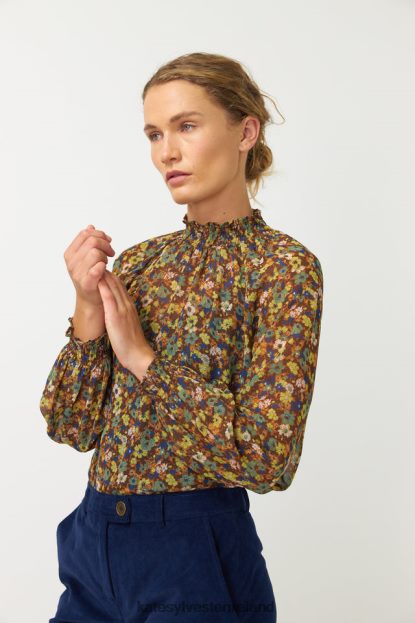 Clothing Olive Kate Sylvester Women Dimity Top J4V2R66