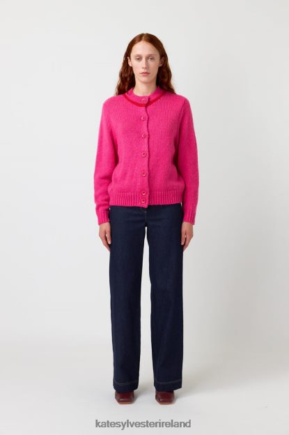 Clothing Pink Kate Sylvester Women Fluffy cardigan J4V2R162