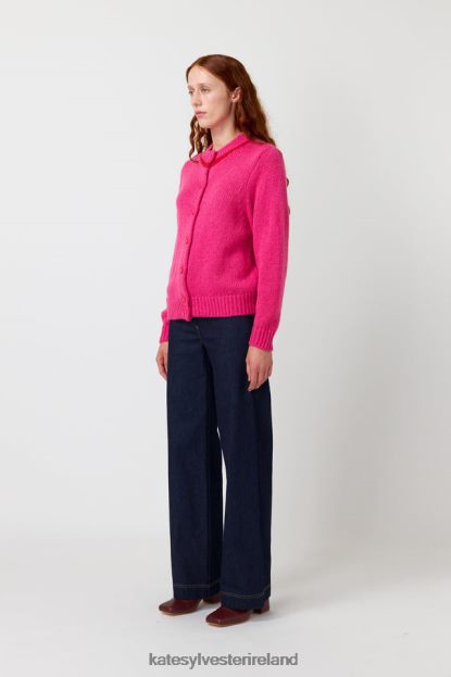 Clothing Pink Kate Sylvester Women Fluffy cardigan J4V2R162