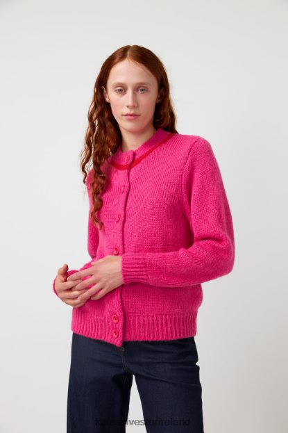 Clothing Pink Kate Sylvester Women Fluffy cardigan J4V2R162
