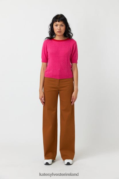 Clothing Pink Kate Sylvester Women Fluffy top J4V2R161