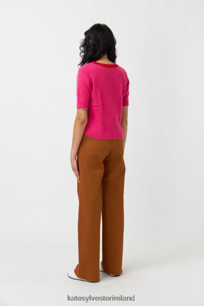 Clothing Pink Kate Sylvester Women Fluffy top J4V2R161