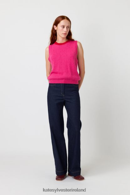 Clothing Pink Kate Sylvester Women Fluffy vest J4V2R163