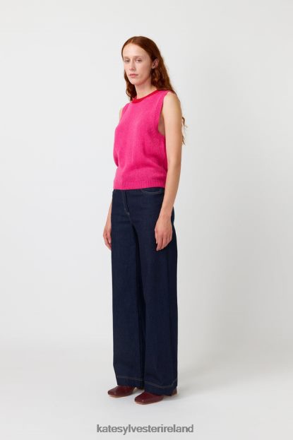 Clothing Pink Kate Sylvester Women Fluffy vest J4V2R163