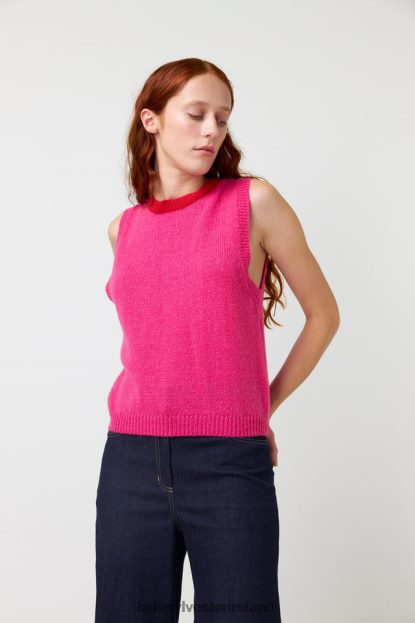 Clothing Pink Kate Sylvester Women Fluffy vest J4V2R163