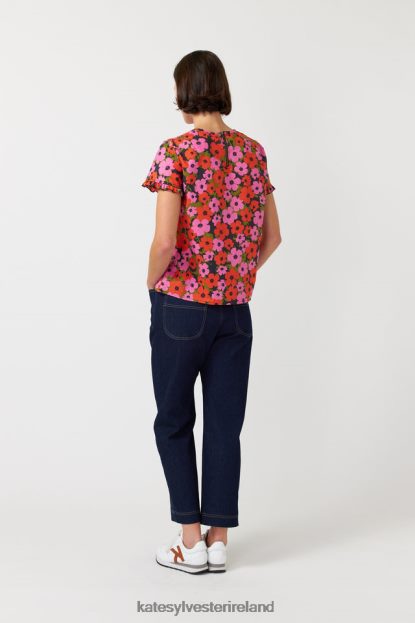 Clothing Pink orange Kate Sylvester Women Pop top J4V2R235