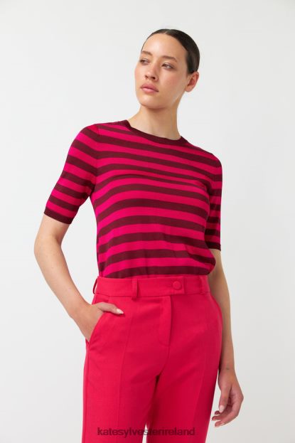 Clothing Pink stripe Kate Sylvester Women Top J4V2R202