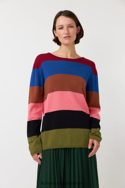Clothing Rainbow Kate Sylvester Women Kaleidoscope jumper J4V2R190