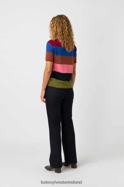 Clothing Rainbow Kate Sylvester Women Kaleidoscope top J4V2R191