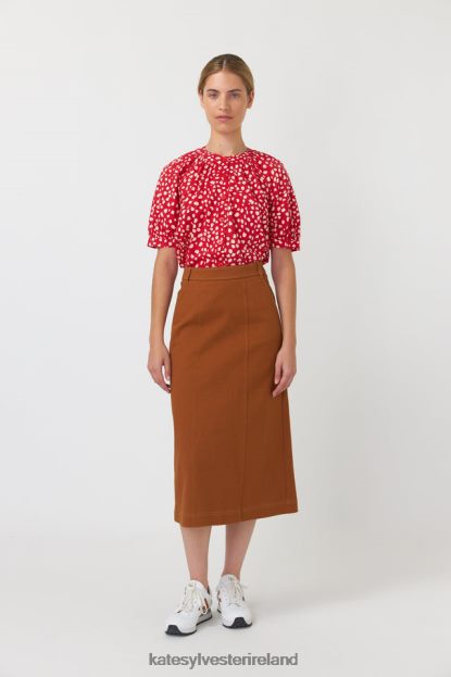 Clothing Red Kate Sylvester Women Pebbles blouse J4V2R231