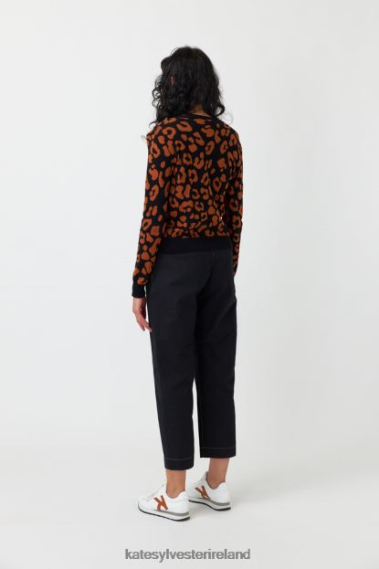 Clothing Tobacco Kate Sylvester Women Leopard cardigan J4V2R193