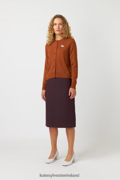 Clothing Tobacco Kate Sylvester Women Polly cardigan J4V2R175