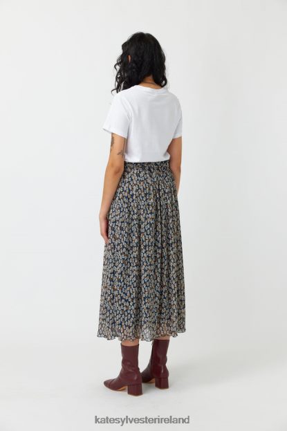 Clothing White Kate Sylvester Women Falling roses t-shirt J4V2R182