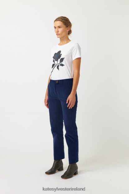 Clothing White Kate Sylvester Women Wild Rose T-Shirt J4V2R27