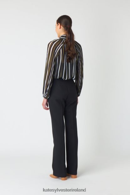 Clothing Black Kate Sylvester Women Elissa trouser J4V2R257