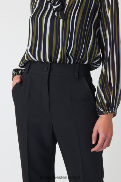Clothing Black Kate Sylvester Women Elissa trouser J4V2R257