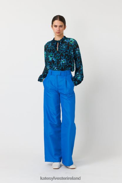 Clothing Blue Kate Sylvester Women Alba trouser J4V2R238