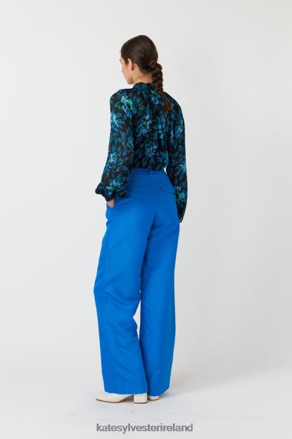 Clothing Blue Kate Sylvester Women Alba trouser J4V2R238