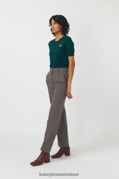 Clothing Mocha Kate Sylvester Women Checked trouser J4V2R244