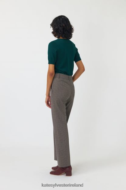 Clothing Mocha Kate Sylvester Women Checked trouser J4V2R244