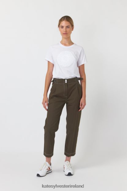 Clothing Olive Kate Sylvester Women Utility trouser J4V2R256