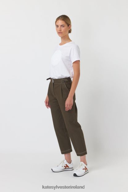 Clothing Olive Kate Sylvester Women Utility trouser J4V2R256