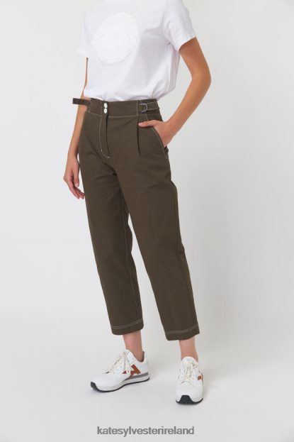 Clothing Olive Kate Sylvester Women Utility trouser J4V2R256