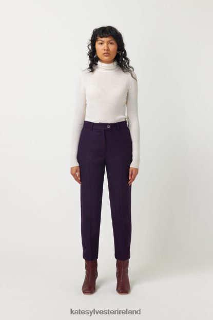 Clothing Purple Kate Sylvester Women Mary trouser J4V2R241