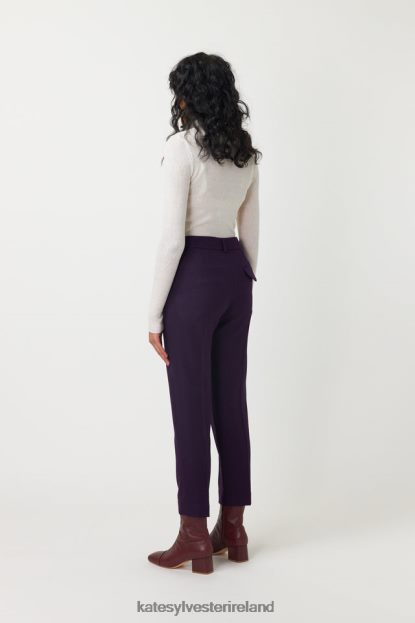Clothing Purple Kate Sylvester Women Mary trouser J4V2R241