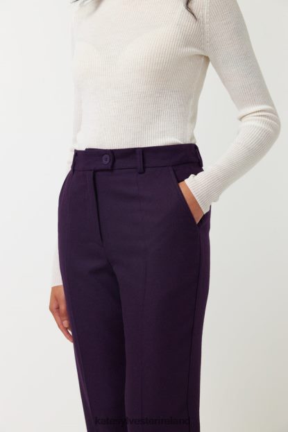 Clothing Purple Kate Sylvester Women Mary trouser J4V2R241