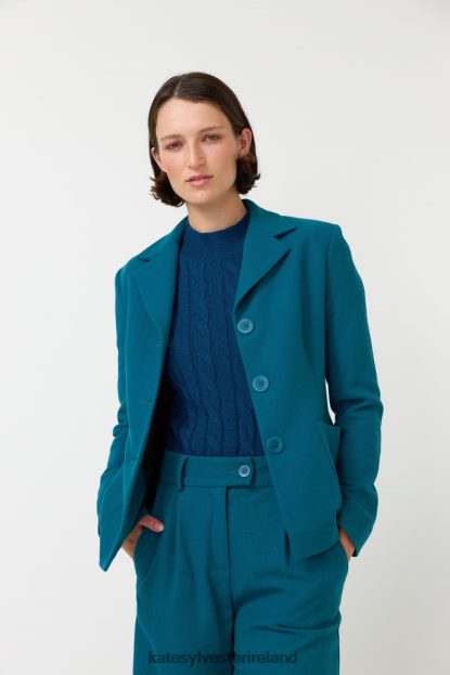 Clothing Turquoise Kate Sylvester Women Morris trouser J4V2R239