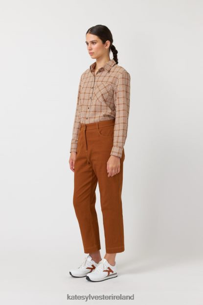 Clothing Whisky Kate Sylvester Women Denim cropped trouser J4V2R254